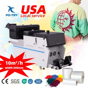 PO-TRY Hoge Kwaliteit I3200 Printkop Hoge Printsnelheid Lage Afdrukkosten Dtf Drukmachine