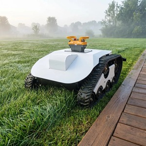 Eco-Friendly Lithium <b>Battery</b> 13HP <b>24V</b> Single Cylinder Remote Control Lawn Mower SK-500 All Terrain Slope Mowing Robot 500mm SK-5 - Product Image 4