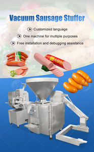 Machine <span class=keywords><strong>à</strong></span> <span class=keywords><strong>saucisses</strong></span> électrique pneumatique en acier inoxydable 304 avec torsadeur pour le remplissage et le nouage de <span class=keywords><strong>saucisses</strong></span> - Product Image 3