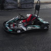 Voiture de karting à quatre temps 500 cm3 à grande vitesse avec entraînement par chaîne pour une utilisation en extérieur Visionnement vidéo disponible
