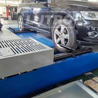 SHINELY Test de voitures de course Dyno 2WD Dynamomètre de châssis de véhicule Dyno Machine pour le suivi de la puissance des véhicules et le réglage Ecu