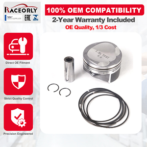 RACEORLY 06J107065AG Zuigerstel Slim Pin 82,5mm Aluminium Legering voor VW Audi EA888 1.8T BYJ BZB CDH - Product Image 3