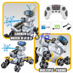 RC coche robótico juguete electrónico inteligente con luz y sonido Control remoto Robot perro Juguetes - Product Image 3