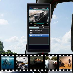 10.36 inch IPS màn hình cảm ứng mù phát hiện tại chỗ Xe Xe tải xe buýt điện tử Rear View gương DVR vòng lặp ghi âm Phải Trái Kit - Product Image 3