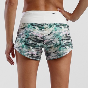 Pantalones Deportivos con Forro y Bolsillos para Mujer, Pantalones de Jogging con Forro de 5 y 3 Pulgadas, Ropa Deportiva Negra Elástica 2 en 1, Shorts de Running para Mujer - Product Image 2