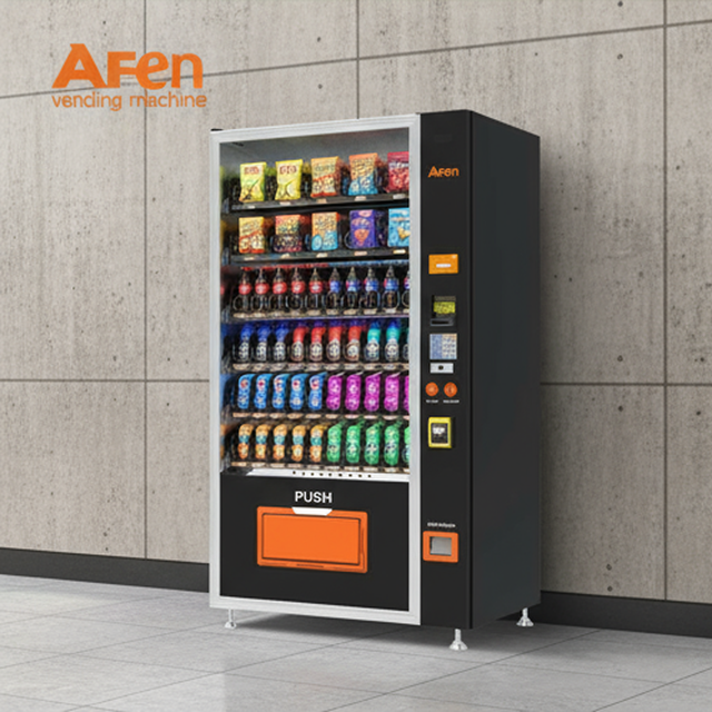 AFEN Wholesale Small Cheap Commercial Combo Vending Machine for Snack and Drink Automaten Beverage Vending Machine