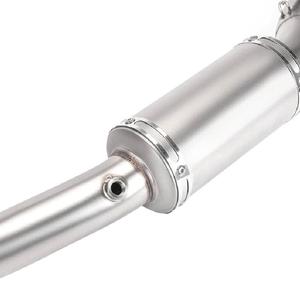 ท่อไอเสียรถจักรยานยนต์ ขนาด 50.8 มม. ท่อไอเสียแบบยูนิเวอร์แซล พร้อมดรัมแรงดันย้อนกลับ สำหรับ Triumphs 660 - Product Image 4