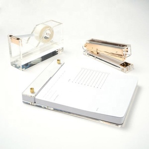 Commercio all'ingrosso della fabbrica nucleo sostituibile trasparente 6 "X 8" acrilico disegnatori Tablet Notepad acrilico Note Book acrilico blocco Note - Product Image 1