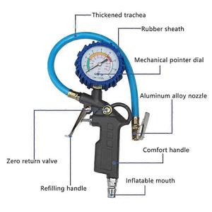 Pompe à air portable professionnelle pour pneus, compresseur manuel robuste avec manomètre, 151-250 PSI DP-203 DP-203 DP-203 DP-203 - Product Image 2