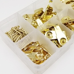 80 Cái/hộp Khung Tranh Sơn Dầu Hình Ảnh Kim Loại Thép Cường Độ Cao Bộ Các Loại Móc Treo Tường Bằng Gỗ Cứng - Product Image 3