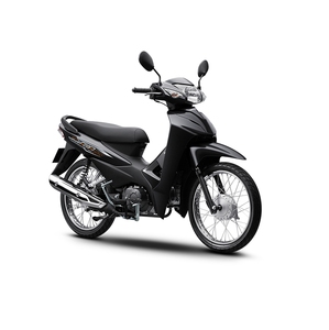 Nouveau Scooter à Essence 4 Temps 110cc Wave Alpha, Moto Underbone Standard Noire, Puissance 6.12kW, Vitesse Max >80km/h - Product Image 1