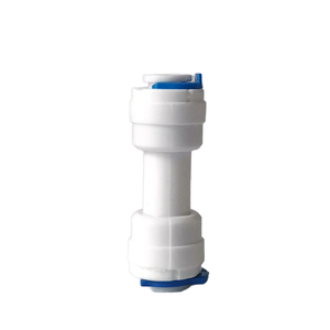 Connettore dritto a innesto rapido da 1/4 e 3/8 pollici per fonte di alimentazione manuale, ricambio per filtro acqua - Product Image 1