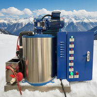 Machine à glace en flocons Haiyue 1.5T avec certificat CE, fabrication industrielle de glace en flocons, machine à glace pour boissons, glace en flocons, fournie par l'usine