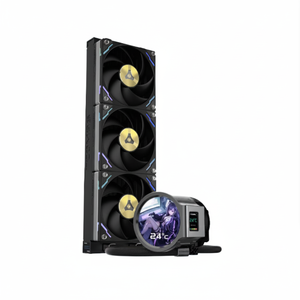 <span class=keywords><strong>Enfriador</strong></span> Líquido AIO <span class=keywords><strong>de</strong></span> Alto Rendimiento <span class=keywords><strong>de</strong></span> 360 mm con <span class=keywords><strong>Base</strong></span> <span class=keywords><strong>de</strong></span> Cobre y Radiador <span class=keywords><strong>de</strong></span> Aluminio, LED ARGB <span class=keywords><strong>para</strong></span> Gabinete <span class=keywords><strong>de</strong></span> Computadora y PC <span class=keywords><strong>para</strong></span> Juegos - Product Image 3