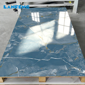 Panneau mural en PVC moderne LANFENG, imperméable, écologique, panneau mural artistique pour boîte de nuit, bar, scène, escalier, <span class=keywords><strong>intérieur</strong></span> - Product Image 1
