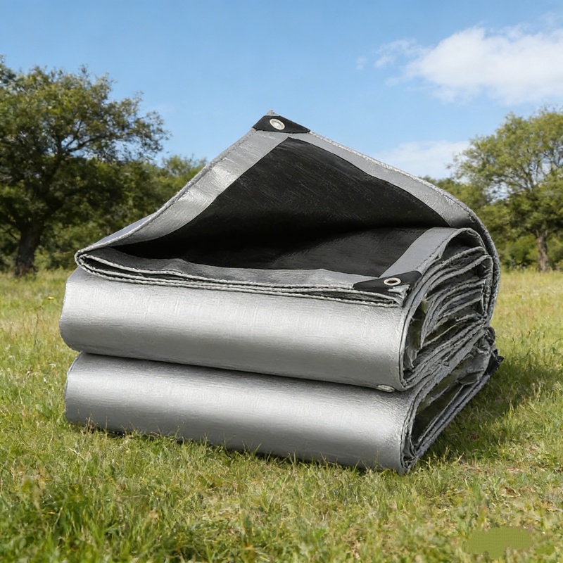 150g/m² Waterproof PE Tarpaulin Sheet UV Resistant Plastic Cover PE Tarpaulin for Outdoor Camping and Truck Protection
