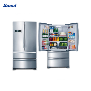 Home Anti-finger Stainless Steel Automatic Defrost French Door <b>Refrigerators</b> Home Anti-finger Stainless Steel Automatic Defrost - Product Image 4