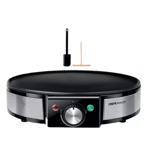 Machine à crêpes Aifa Flip Stack pour intérieur Machine à crêpes électrique 5 moelleux 1000W à température réglable Machine à crêpes 12 pouces - Product Image 1