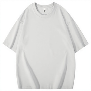 T-shirt Homme Personnalisé en Coton 100% Coupe Classique Col Rond Manches Courtes Respirant Décontracté Streetwear 300g – Vente en Gros - Product Image 3