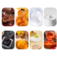 Machine de remplissage à pompe rotative à lobes pour produits à haute viscosité : beurre de cacahuète, sauce au chocolat, miel, sauce chili, crèmes cosmétiques
