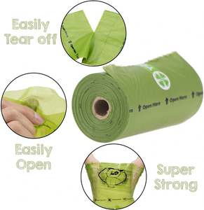 Bolsa de Residuos de Excremento de Perro Compostable Ecológica Personalizada al por Mayor de Fábrica, Marca Privada - Product Image 5