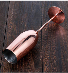 Stainless Steel 304 Gold <strong>Flute</strong> <strong>Champagne</strong> Glass 9oz Party Wedding Stainless Steel Glass - Product Image 3