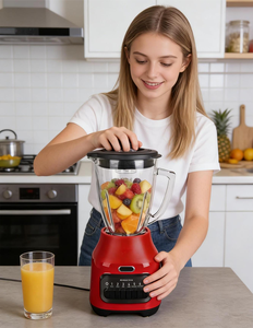 <span class=keywords><strong>Licuadora</strong></span> <span class=keywords><strong>Oster</strong></span> Eléctrica para Picar Hielo, Batir Ensaladas y Preparar Smoothies, con Embrague Metálico, Portátil para Uso Doméstico - Product Image 4