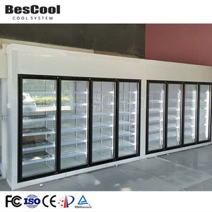 Display personalizzato Walk-in frigo Freezer -25 °C porta in vetro commerciale cella frigorifera per latte fresco <span class=keywords><strong>Cola</strong></span> birra - Product Image 4
