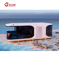 Cabine de couchage extérieure moderne, capsule spatiale, hôtel, maison, cabine, maison de luxe, mini-maisons préfabriquées en conteneurs