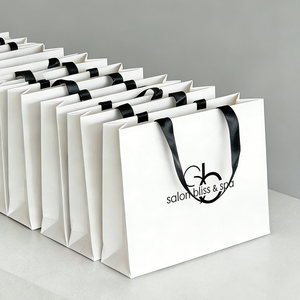 Bolsas de Regalo de Papel Kraft Personalizadas con Asas para Ropa y Ropa Interior, Personalizadas con su Propio Logotipo para Promociones - Product Image 5