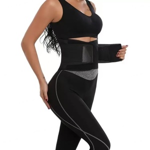 Customizable Neoprene Women's Slimming Workout Sweat Sport Girdle Adjustable Logo Waist Trainer <b>Trimmer</b> Back Support for Adults - Product Image 5