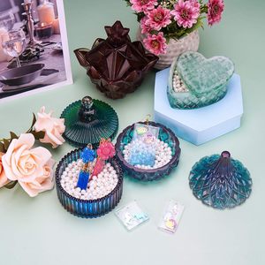 DIY Jewelry Storage Box Candy Box Epoxy <strong>Pyramid</strong> Silicone Mold <strong>Pyramid</strong> Resin Mold - Product Image 2