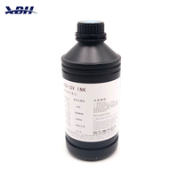 Tinta XBH UV untuk Mesin Cetak Label (I3200/Xp600/Tx800) 1L/Botol Pengeringan Cepat Harga Terbaik