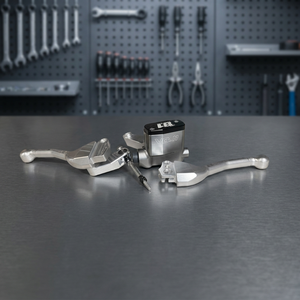 ใหม่ VB-11 ปั๊มเบรคขวา CNC 11 มม.ชุดเปลี่ยนสำหรับเบรคหน้าสำหรับฟาร์โอ ตันโด เอ็น-แอล-อาร์ วี 50/90 สีเงิน - Product Image 3