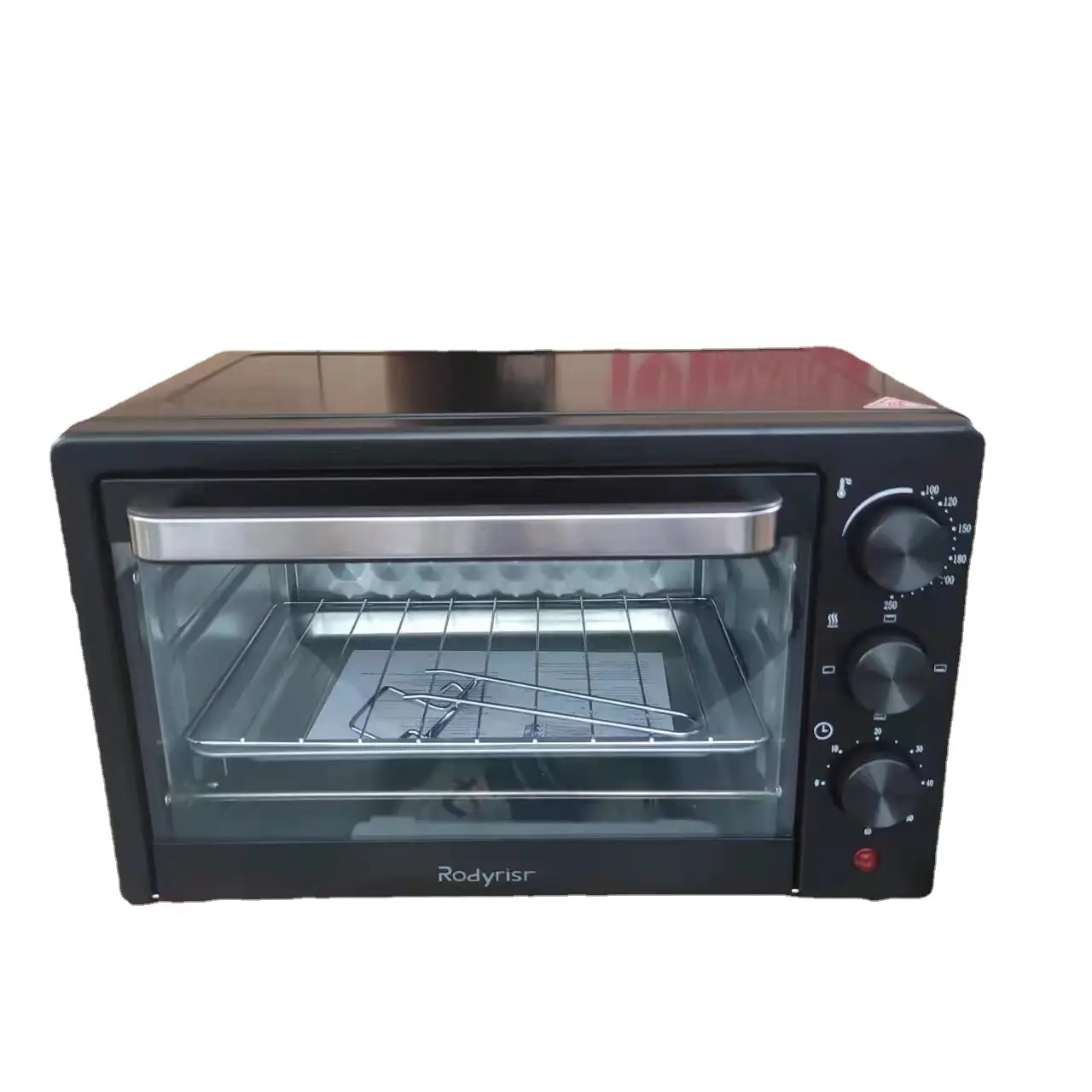 Cozimento de forno elétrico 16L para uso doméstico, Torradeira portátil inteligente para pizza, Forno de cozimento de venda quente para pão e bolo.