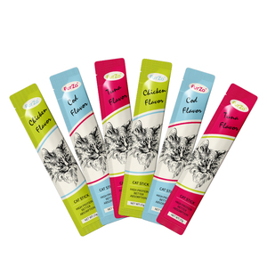 Friandises <span class=keywords><strong>pour</strong></span> chats les plus vendues, personnalisées OEM, riches en protéines, biologiques, sans sucre, nutritives, au poulet, au cabillaud et au <span class=keywords><strong>thon</strong></span>, faibles en gras, avec vitamines et minéraux - Product Image 2