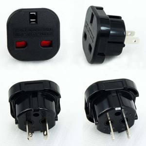 Europa eu 2 Pin a <span class=keywords><strong>Inglaterra</strong></span> Reino Unido 3 Pin <span class=keywords><strong>enchufe</strong></span> adaptador de <span class=keywords><strong>enchufe</strong></span> de 4,0mm de diámetro mini portátil de euro a Reino Unido adaptador de <span class=keywords><strong>enchufe</strong></span> - Product Image 6