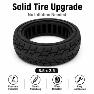 <span class=keywords><strong>Pneu</strong></span> solide en nid d'abeille tout-terrain 8,5x2,5 compatible avec les scooters électriques <span class=keywords><strong>Dualtron</strong></span> <span class=keywords><strong>Mini</strong></span> Speedway Leger Pro, avant et arrière - Product Image 2