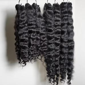 Pronto per la Spedizione: Ciocche di Capelli Naturali Vergini Vietnamiti e Birmani Ricci, Ciocche di Capelli Indiani Grezzi, Parrucche 100% Capelli Umani - Product Image 2