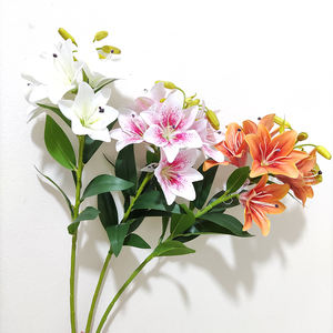 floral fleurs de cerisier artificielles fleurs de soie artificielle Sakura décoration de mariage à la maison fleur de cerisier - Product Image 2