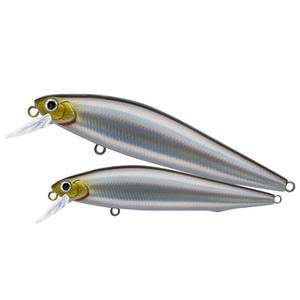 Vente en gros de couteau à appât Luya Silver Mino avec <span class=keywords><strong>lame</strong></span> lente <span class=keywords><strong>pour</strong></span> carpe Bass <span class=keywords><strong>Faux</strong></span> appâts en plastique submergés avec effet tremblant - Product Image 1