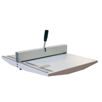 WD-15B) Machine à perforer de bureau de taille A3 de 460mm/18 pouces Machine à rainer manuelle pour couverture de papier