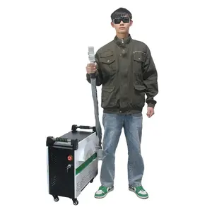 Used for Metal Processing 700W 1200W 1500W Laser Rust Removal Machine Remove Paint