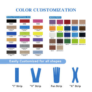 Uhope Échantillon Gratuit Personnalisé Imprimé 5M Bande Kinesiologique Athlétique Hypoallergénique Imperméable <span class=keywords><strong>5cm</strong></span> de Large en Tissu Coton pour le Sport - Product Image 4