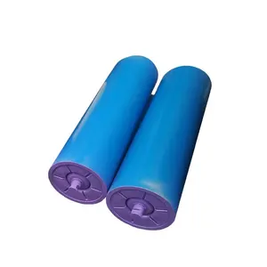 HDPE UHMWPE roller high wear small carrier plastic belt conveyor idler roller nylon conveyor rollers