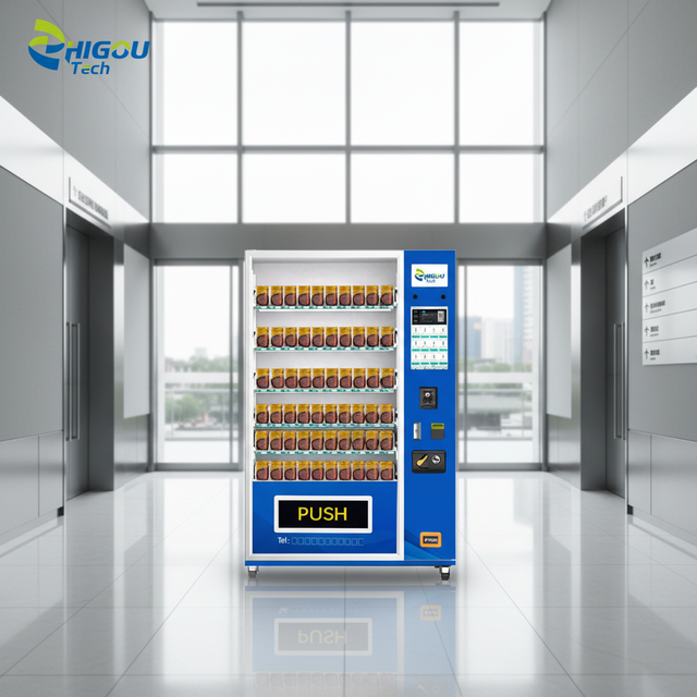 Commercial Indoor Cigarette Vending Machine Enabled 15.6inch Touchscreen Stainless Steel 300-600 Capacity Cloud-Based Management