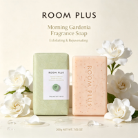 Savon en barre parfumé 200g, savon de bain hydratant au parfum longue durée, savon nettoyant régénérant aux extraits de plantes