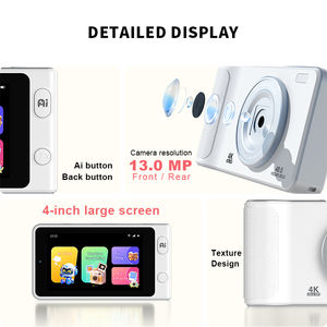 Caméra éducative IA de 4 pouces ODM avec 13 MP + 13 MP, 1700 mAh, pour enfants, reconnaissance photo et dispositif de racontage d'histoires - Product Image 2