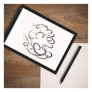 Table lumineuse LED <span class=keywords><strong>pour</strong></span> artiste, format A4, A3, A2, <span class=keywords><strong>pour</strong></span> pochoirs, tatouages, dessins, croquis, dessins animés, publicité - Product Image 1