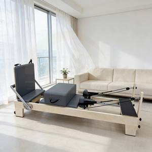 Máquina de <span class=keywords><strong>Pilates</strong></span> con Estructura Reforzada de Madera de Arce de Calidad Profesional, Rendimiento Confiable - Product Image 1